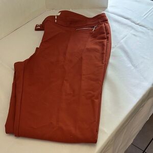 Jones Studio Women's Terracotta Chinos